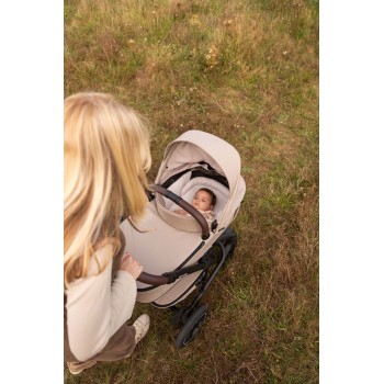 EASYWALKER Kočík kombinovaný Jimmey Explore Pearl Taupe AIR + CYBEX Aton B2 i-Size + základňa
