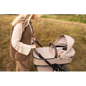 EASYWALKER Kočík kombinovaný Jimmey Explore Pearl Taupe AIR + CYBEX Aton B2 i-Size + základňa