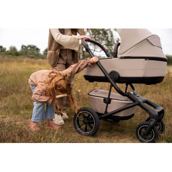 EASYWALKER Kočík kombinovaný Jimmey Explore Pearl Taupe AIR + CYBEX Aton B2 i-Size + základňa