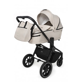 MUUVO Kočík kombinovaný Quick 4.0 Desert sand set 2v1 + CYBEX Aton B2 i-Size + základňa