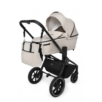 MUUVO Kočík kombinovaný Quick 4.0 Desert sand set 2v1 + CYBEX Aton B2 i-Size + základňa