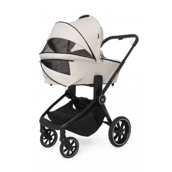 MUUVO Kočík kombinovaný Quick 4.0 Desert sand set 2v1 + CYBEX Aton B2 i-Size + základňa