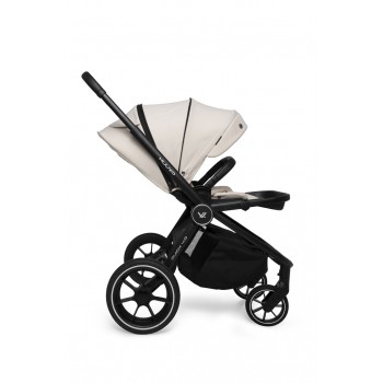 MUUVO Kočík kombinovaný Quick 4.0 Desert sand set 2v1 + CYBEX Aton B2 i-Size + základňa