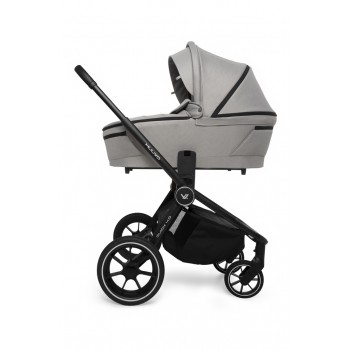 MUUVO Kočík kombinovaný Quick 4.0 Steel grey set 2v1 + CYBEX Aton B2 i-Size + základňa