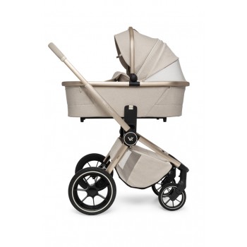 MUUVO Kočík kombinovaný Quick Boho Beige set 2v1 + CYBEX Aton B2 i-Size + základňa
