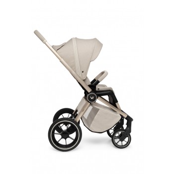 MUUVO Kočík kombinovaný Quick Boho Beige set 2v1 + CYBEX Aton B2 i-Size + základňa