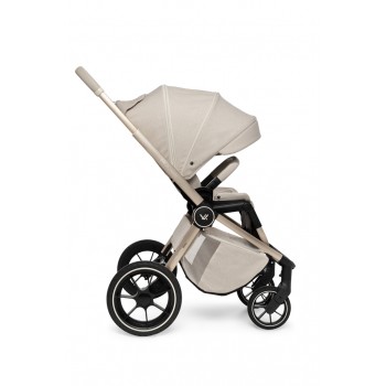 MUUVO Kočík kombinovaný Quick Boho Beige set 2v1 + CYBEX Aton B2 i-Size + základňa