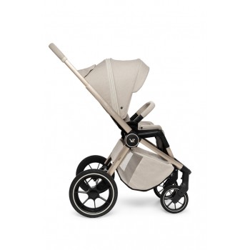 MUUVO Kočík kombinovaný Quick Boho Beige set 2v1 + CYBEX Aton B2 i-Size + základňa