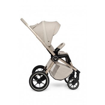 MUUVO Kočík kombinovaný Quick Boho Beige set 2v1 + CYBEX Aton B2 i-Size + základňa