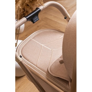 MUUVO Kočík kombinovaný Quick Boho Beige set 2v1 + CYBEX Aton B2 i-Size + základňa