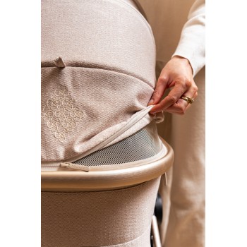 MUUVO Kočík kombinovaný Quick Boho Beige set 2v1 + CYBEX Aton B2 i-Size + základňa