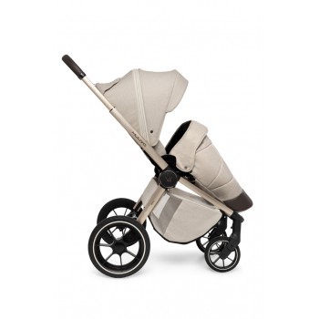 MUUVO Kočík kombinovaný Quick Boho Brown set 2v1 + CYBEX Aton B2 i-Size + základňa