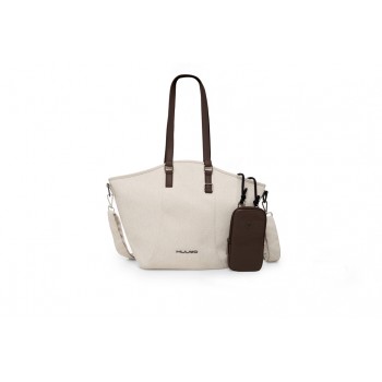 MUUVO Kočík kombinovaný Quick Boho Brown set 2v1 + CYBEX Aton B2 i-Size + základňa