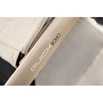 MUUVO Kočík kombinovaný Quick Boho Brown set 2v1 + CYBEX Aton B2 i-Size + základňa
