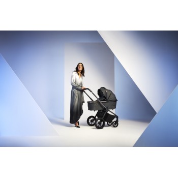 MUUVO Kočík kombinovaný Quick SE 2 Diamond graphite set 2v1 + CYBEX Aton B2 i-Size + základňa