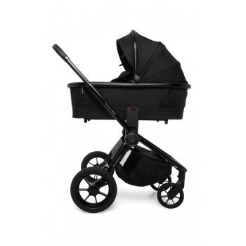 MUUVO Kočík kombinovaný Quick SE 2 Chromium black set 2v1 + CYBEX Aton B2 i-Size + základňa