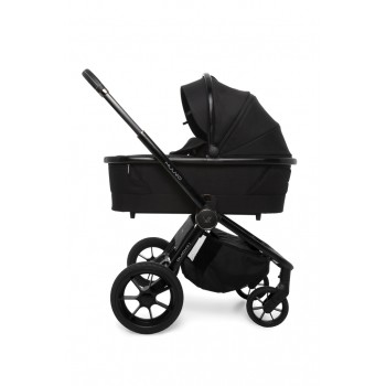 MUUVO Kočík kombinovaný Quick SE 2 Chromium black set 2v1 + CYBEX Aton B2 i-Size + základňa