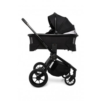 MUUVO Kočík kombinovaný Quick SE 2 Chromium black set 2v1 + CYBEX Aton B2 i-Size + základňa