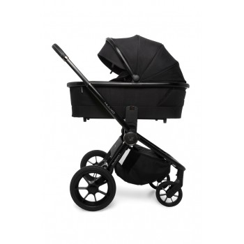 MUUVO Kočík kombinovaný Quick SE 2 Chromium black set 2v1 + CYBEX Aton B2 i-Size + základňa