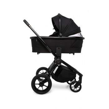 MUUVO Kočík kombinovaný Quick SE 2 Chromium black set 2v1 + CYBEX Aton B2 i-Size + základňa