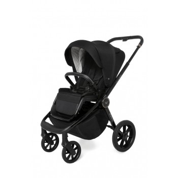 MUUVO Kočík kombinovaný Quick SE 2 Chromium black set 2v1 + CYBEX Aton B2 i-Size + základňa