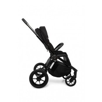 MUUVO Kočík kombinovaný Quick SE 2 Chromium black set 2v1 + CYBEX Aton B2 i-Size + základňa