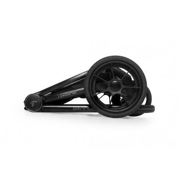 MUUVO Kočík kombinovaný Quick SE 2 Chromium black set 2v1 + CYBEX Aton B2 i-Size + základňa