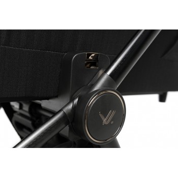 MUUVO Kočík kombinovaný Quick SE 2 Chromium black set 2v1 + CYBEX Aton B2 i-Size + základňa