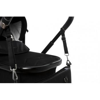 MUUVO Kočík kombinovaný Quick SE 2 Chromium black set 2v1 + CYBEX Aton B2 i-Size + základňa