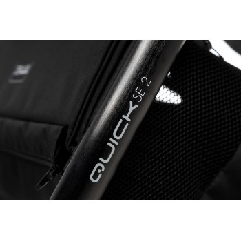 MUUVO Kočík kombinovaný Quick SE 2 Chromium black set 2v1 + CYBEX Aton B2 i-Size + základňa