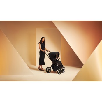 MUUVO Kočík kombinovaný Quick SE 2 Sunset black set 2v1 + CYBEX Aton B2 i-Size + základňa