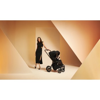 MUUVO Kočík kombinovaný Quick SE 2 Sunset black set 2v1 + CYBEX Aton B2 i-Size + základňa