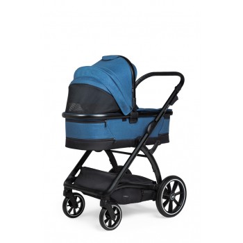 MUUVO Kočík kombinovaný Trick set 2v1 Ocean blue + CYBEX Aton B2 i-Size + základňa