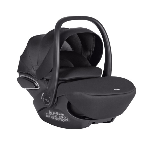 Baby car seat Carrello Vega CRL-14101 Absolute black