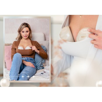 NENO Odsávačka materského mlieka elektrická double handsfree Perla Twin