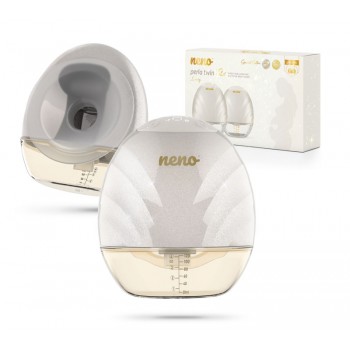 NENO Odsávačka materského mlieka elektrická double handsfree Perla Twin