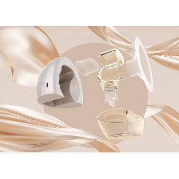NENO Odsávačka materského mlieka elektrická double handsfree Perla Twin
