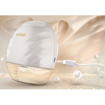 NENO Odsávačka materského mlieka elektrická double handsfree Perla Twin