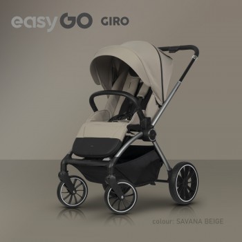 Wózek dziecięcy EasyGo Giro 2w1 Savana Beige 