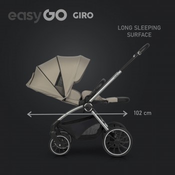 EasyGo Giro 2v1 kombinovaný kočík Savana Beige