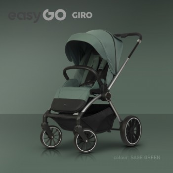 EasyGo Giro 2v1 kombinovaný kočík Sage Green