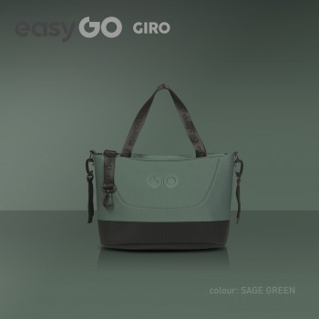 EasyGo Giro 2v1 kombinovaný kočík Sage Green