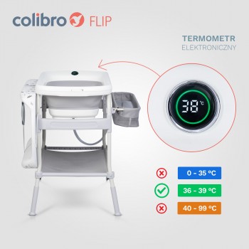 Wanienka dziecięca z przewijakiem Colibro Flip 