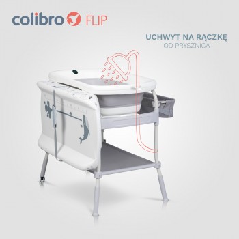 Wanienka dziecięca z przewijakiem Colibro Flip 