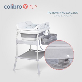 Wanienka dziecięca z przewijakiem Colibro Flip 