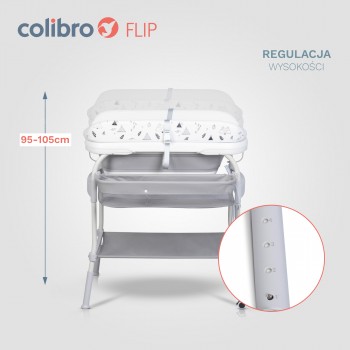 Wanienka dziecięca z przewijakiem Colibro Flip 