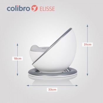 Nocnik dziecięcy Colibro Elisse Silver 