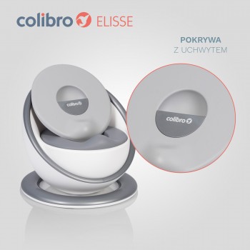 Nocnik dziecięcy Colibro Elisse Silver 