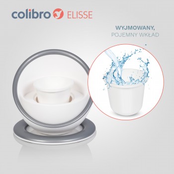 Nocnik dziecięcy Colibro Elisse Silver 
