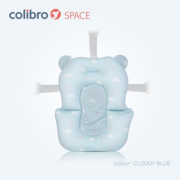 Skladacia vanička Colibro Space Cloudy Blue s teplomerom
